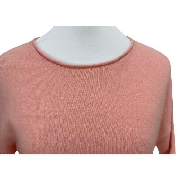 NWT 360 100% Cashmere Pink Sweater - Picture 6 of 9